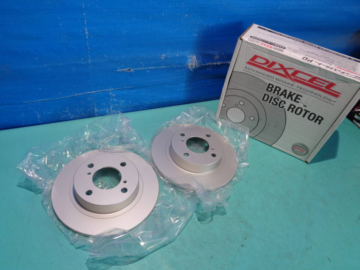 DIXCEL BRAK DISC ROTOR PD TYPE 375 4008 SUZUKI REAR アルト Kei他 未使用品