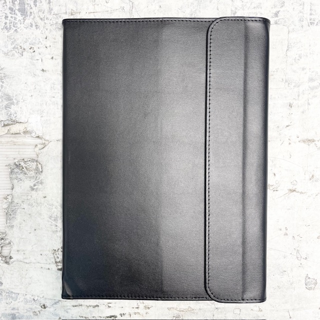 7566//Dynabook K60 K50対応 手帳型レザーケース MDS-TCCK50BK-V