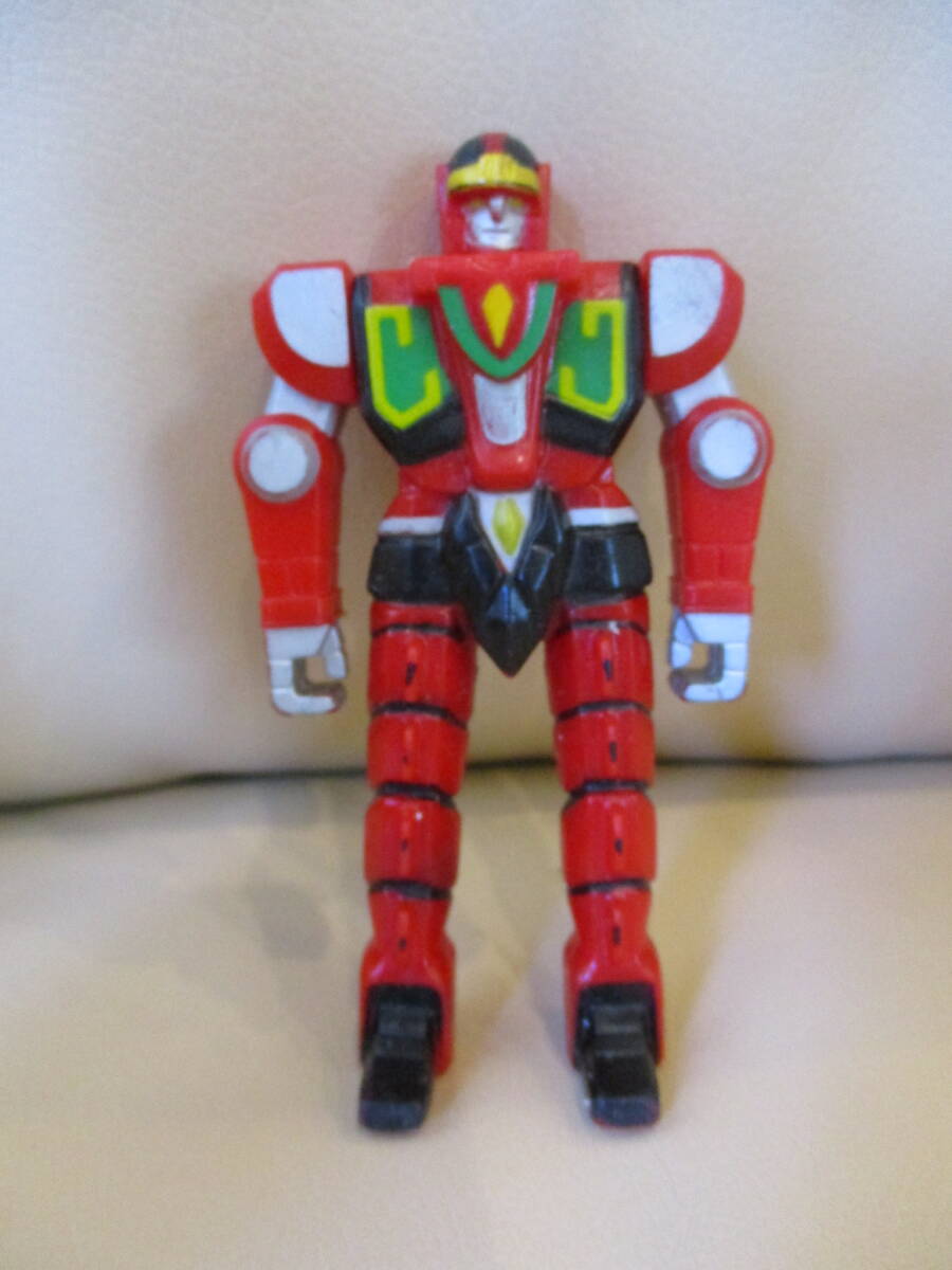 ■【五星戦隊ダイレンジャー/龍星王】硬質 ソフビ フィギュア 男の子 お人形 　※現状お渡し　1993 バンダイ
