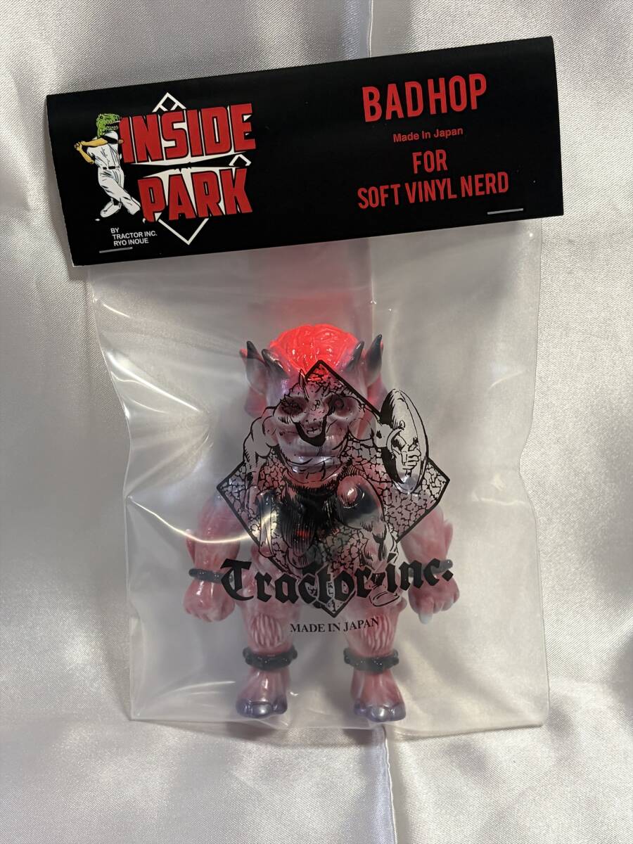 TRACTORINC INSIDE PARK BADHOP ソフビ リアルヘッド REAL HEAD ZOLLMEN BEMON MVH MUTANT VINYL HARDCORE izumonster