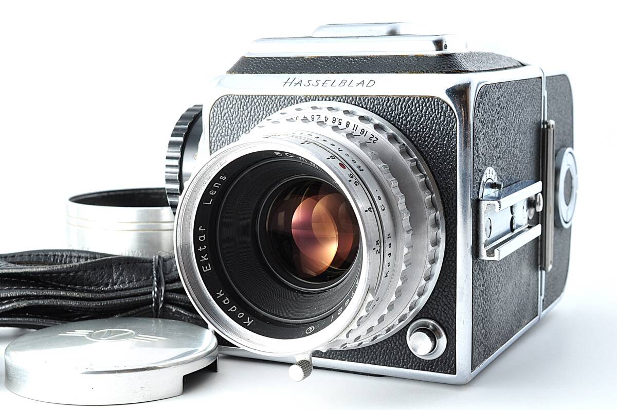 【超美品 保障付 動作確認済】Hasselblad 1600F + Kodak Ektar 80mm 2.8 Lens + A12 Filmback ハッセルブラッド 中判フィルムカメラ #V700
