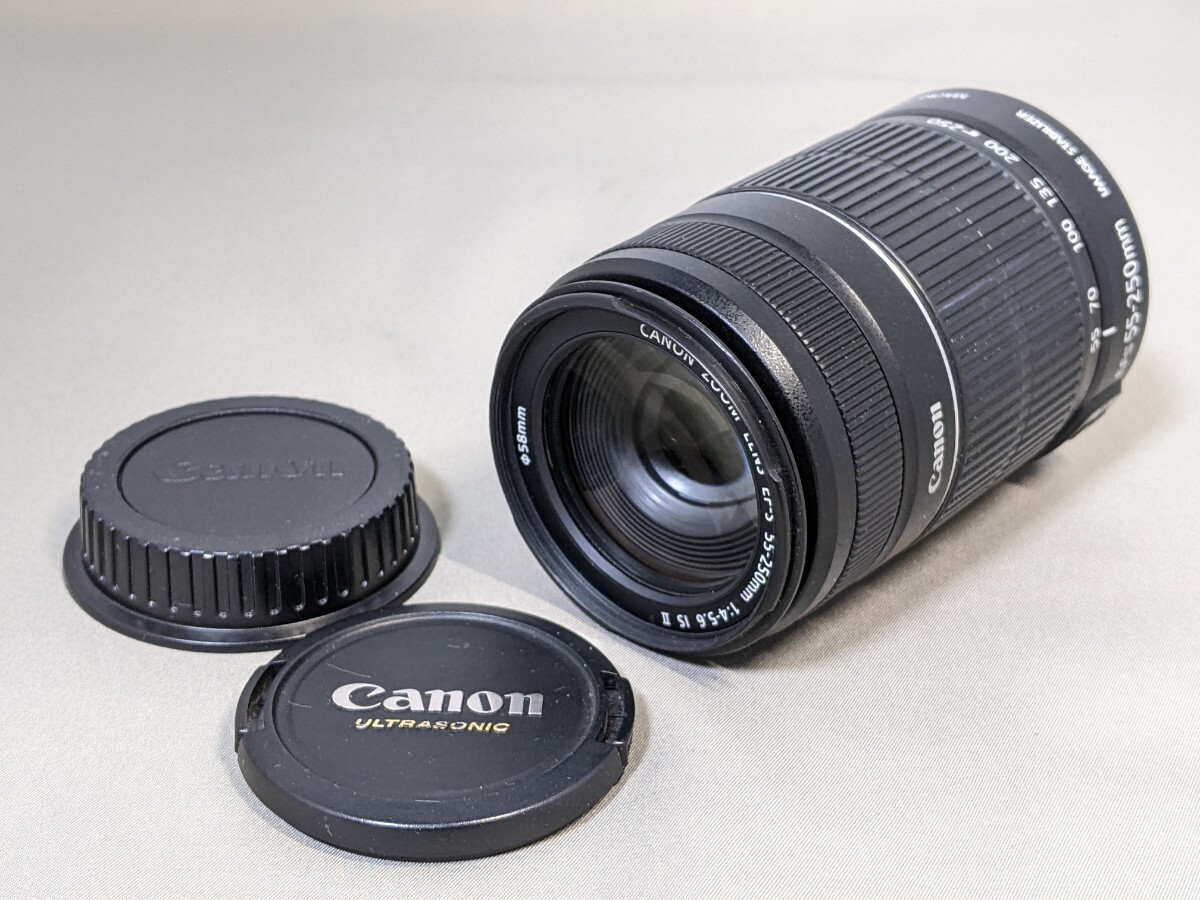 ★美品★ CANON キヤノン EF-S 55-250mm F4-5.6 IS II #22#100#A2357