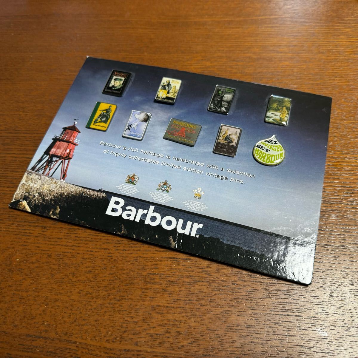 【未使用】Barbour バブアー ピンバッジコレクションセット