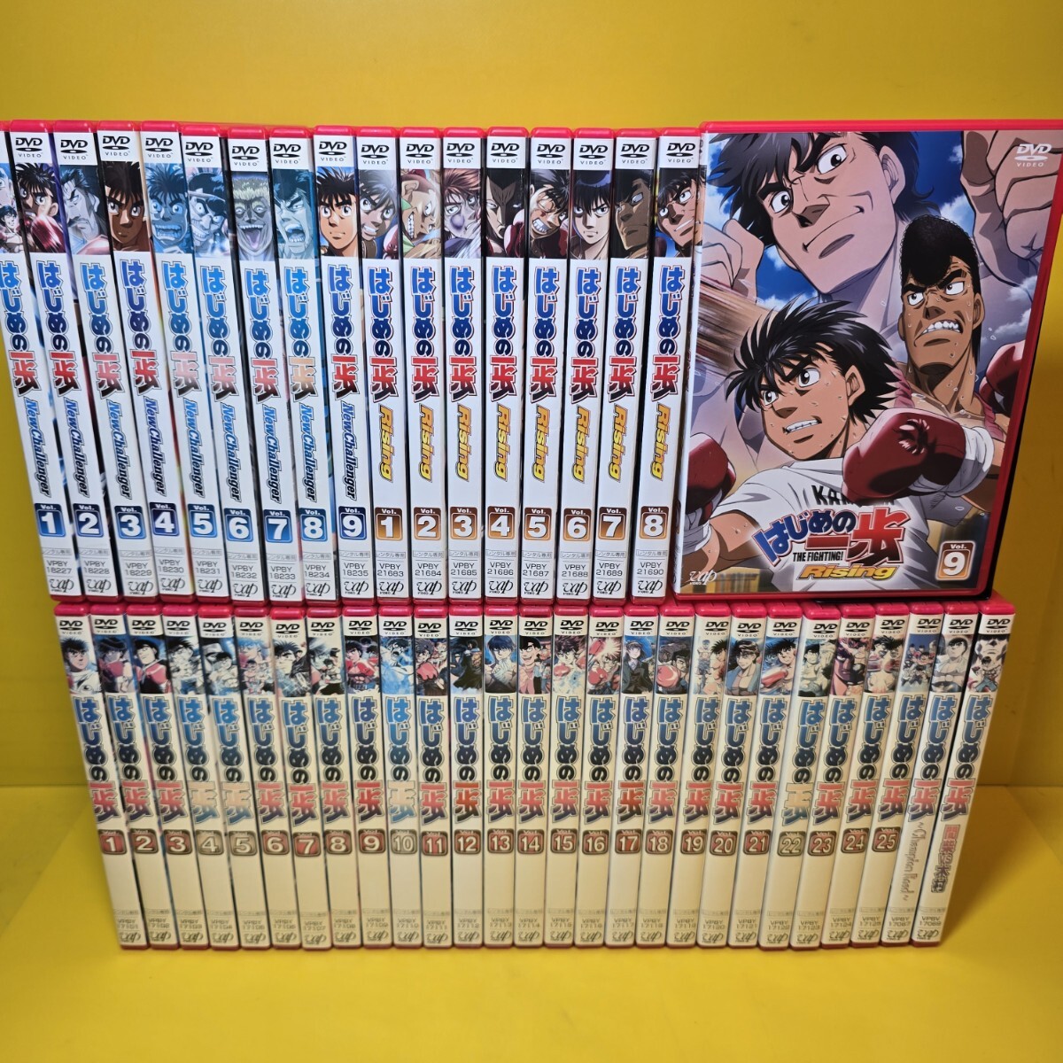 新品ケース交換済み　「はじめ一歩 」シリーズDVD全45巻セット