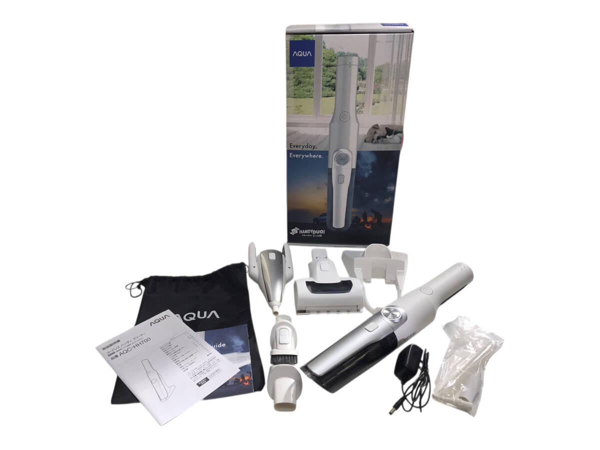 AQUA アクア 充電式コードレスハンディクリーナー AQC-HH700