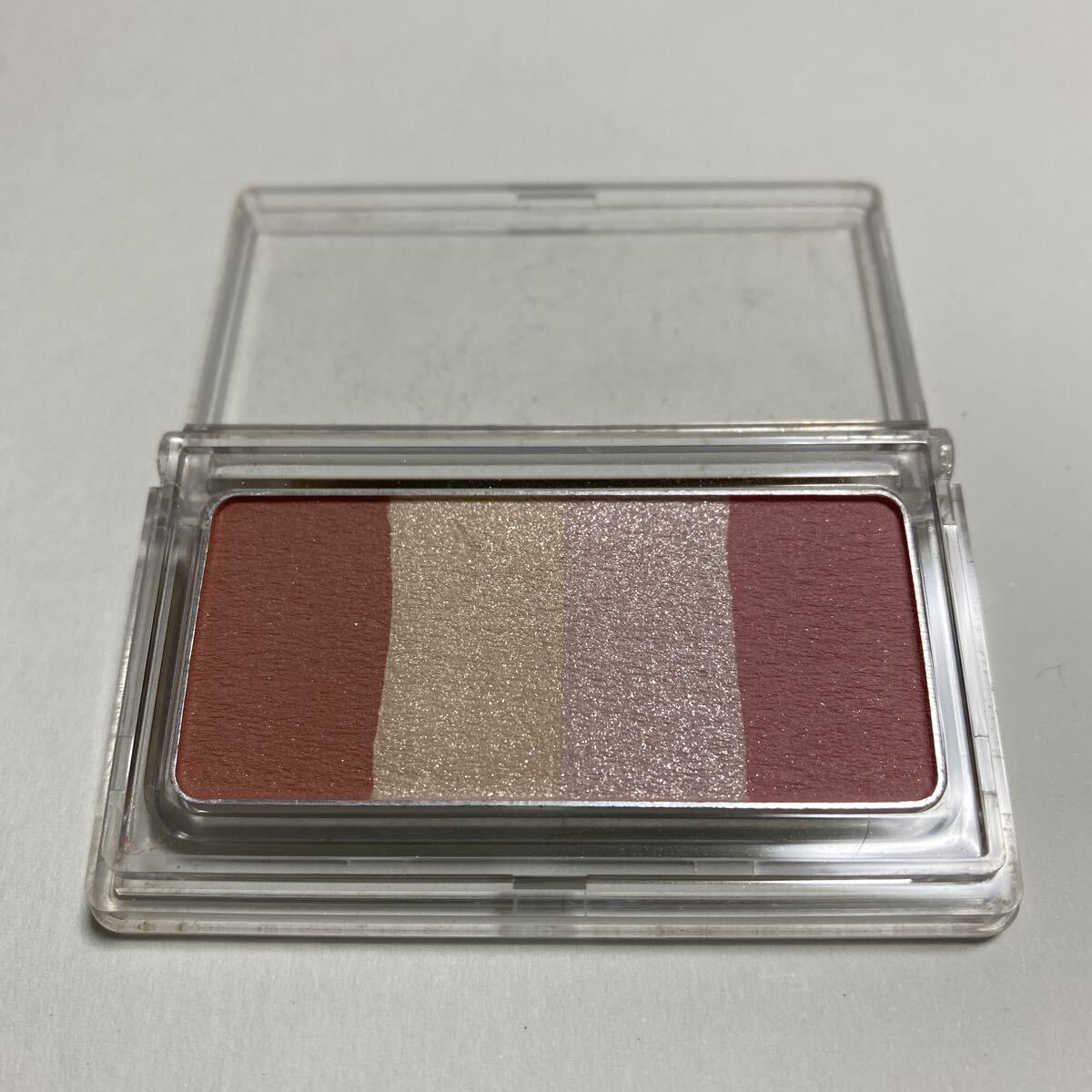 無印良品　フェイスカラー　ローズ×ピンク　4色タイプ　 チーク ほほ紅