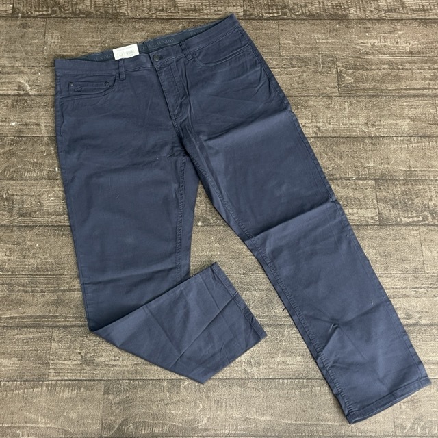 送料無料 新品タグ付き ENGLISH LAUNDRY メンズ パンツ ストレートフィット 38×30 ネイビー系 141492 ズボン / 514176 在★7