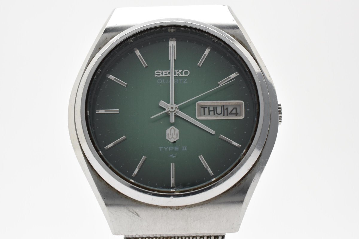 セイコー タイプツー 4623-8010 デイデイト ラウンド シルバー クォーツ メンズ 腕時計 SEIKO拍卖