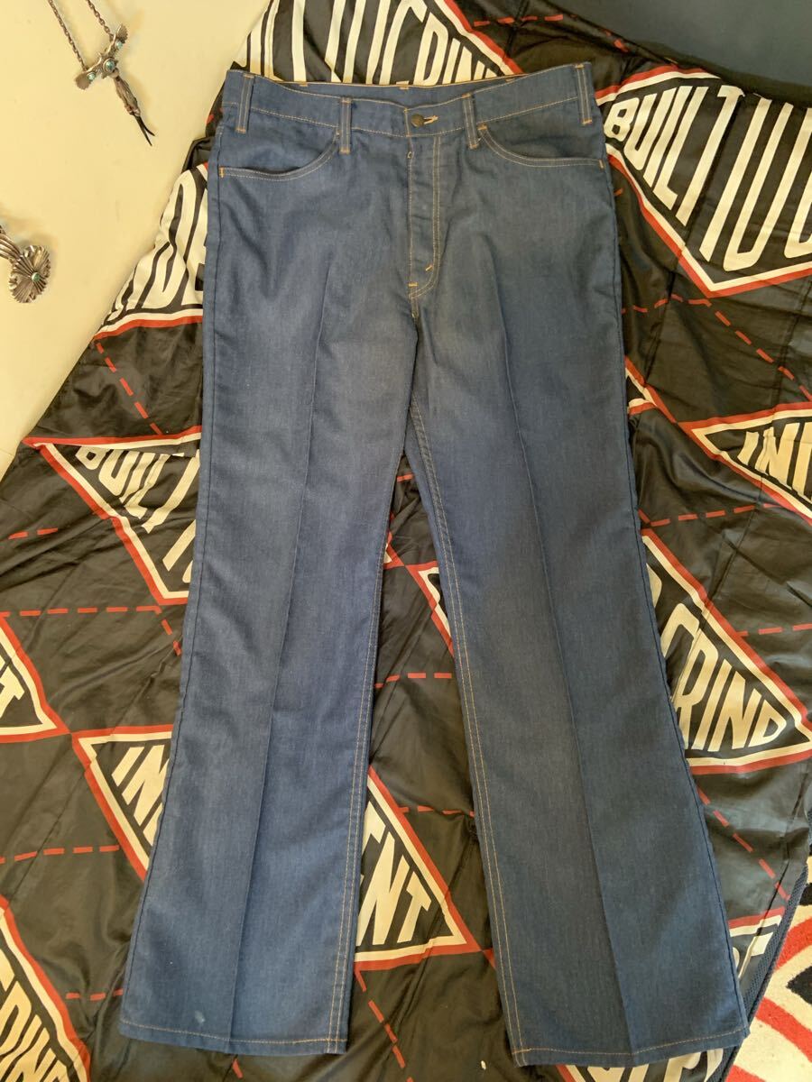 リーバイス 80s USA製 アクションスラックス ほぼDEDSTOCK w36 l30 Levi