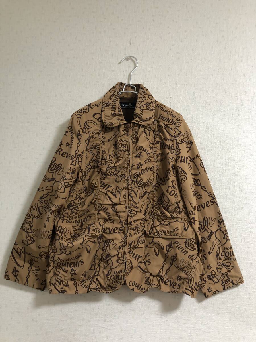 トッピーズ☆トッピーズらしい可愛い絵柄・素敵なデザインの重宝するトップス☆美品