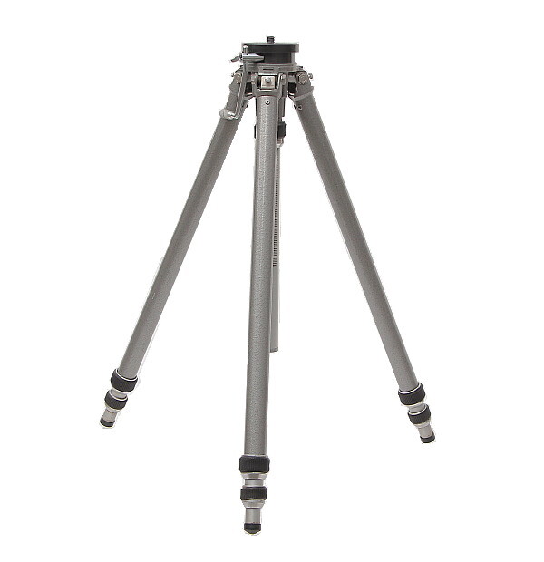  GITZO・ジッツオ・CREMAILLER 1 SUPER 8・金属三脚３段・高さ140cm・中古良品