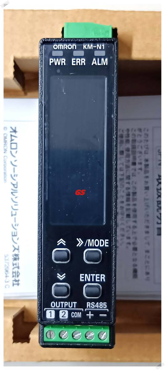 OMRON KM-N1-FLK 小型電力量モニタSMART POWER MONITOR 未使用