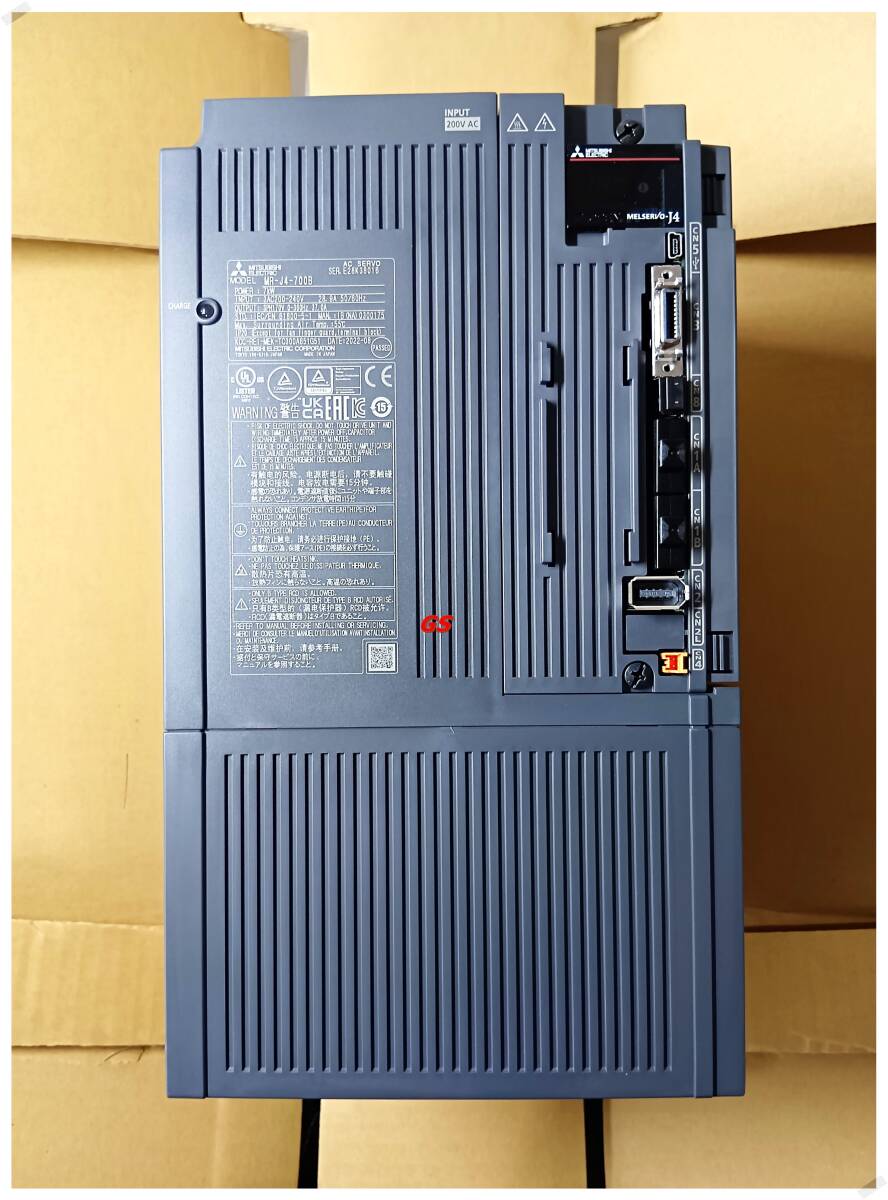 産業用サーボアンプMITSUBISHI AC SERVO MR-J4-700B 7kw 未使用