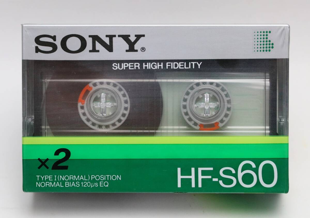 ★☆★SONY HF-S60 TYPE-Ⅰ ノーマルカセット 2本パック 未開封★☆★