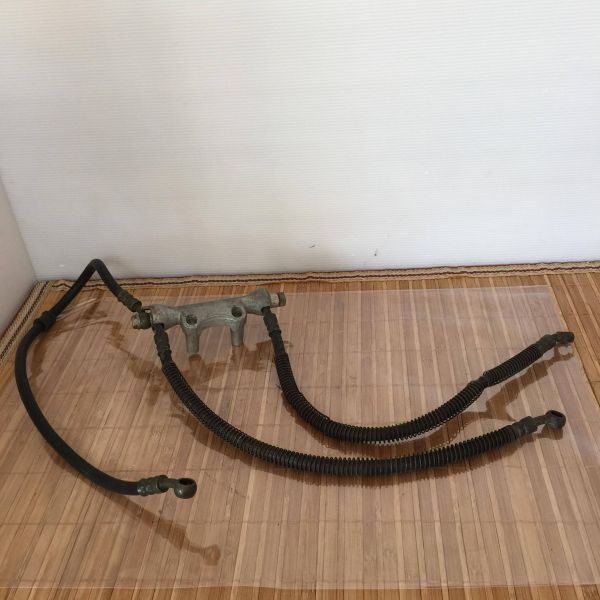 管カ(①　ゼファー400 ブレーキ ジョイント ホース カワサキ バイク パーツ