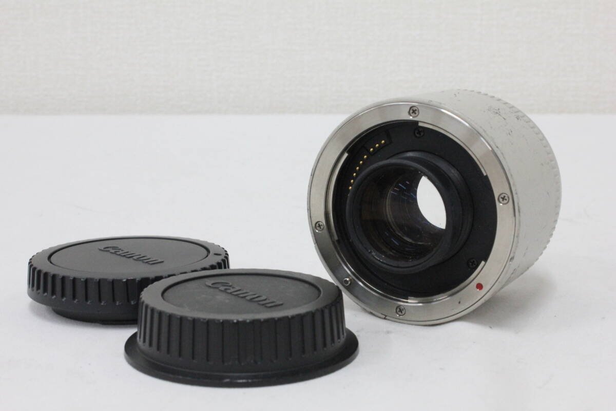 【返品保証】 キャノン Canon EXTENDER EF 2x 前後キャップ付き エクステンダー e2971