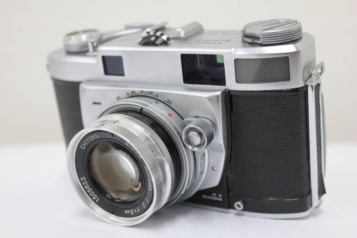 【返品保証】 ミノルタ Minolta SUPER A ROKKOR 5cm F2 カメラ e3102