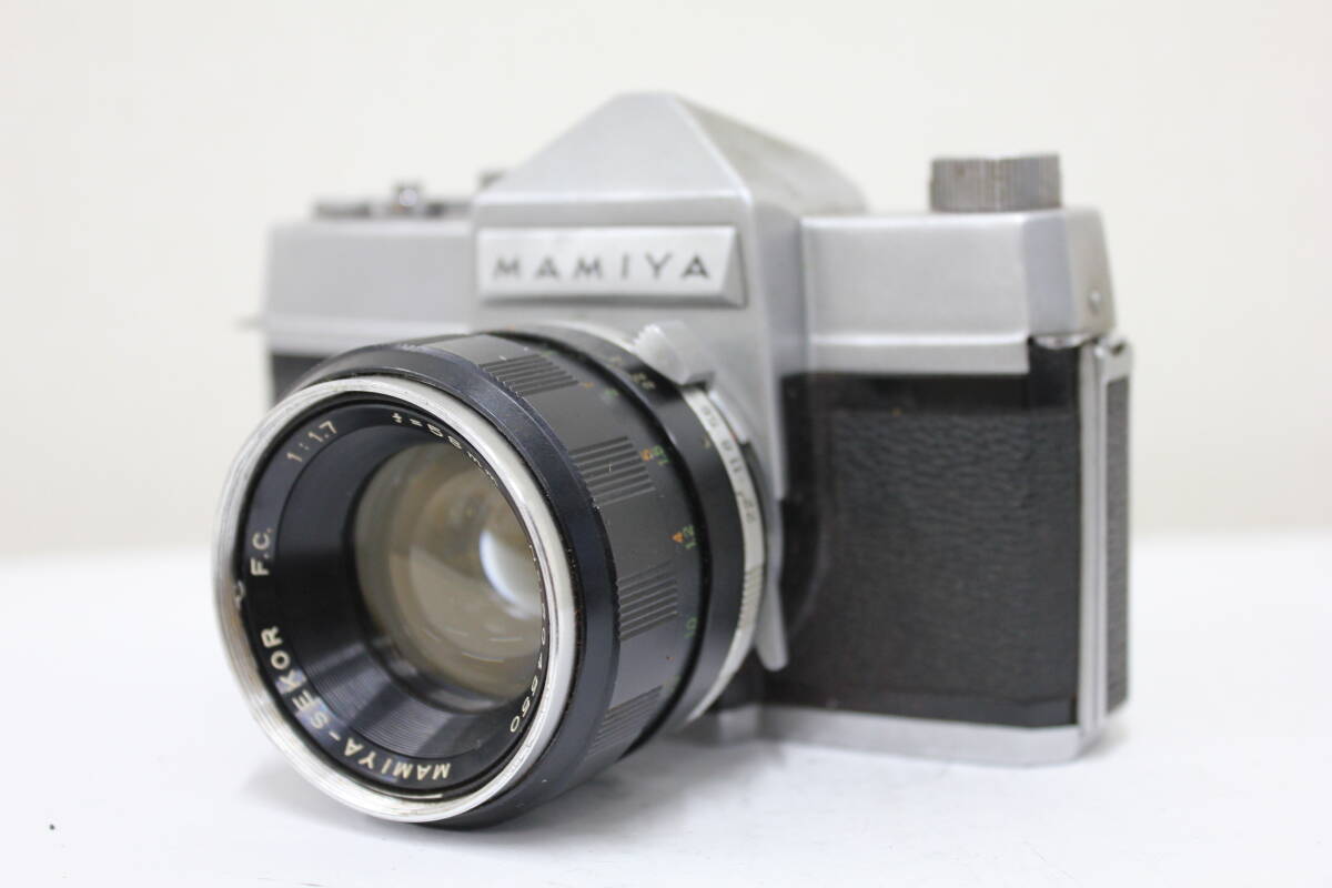 【返品保証】 マミヤ Mamiya FP SEKOR FC 58mm F1.7 ボディレンズセット e3107