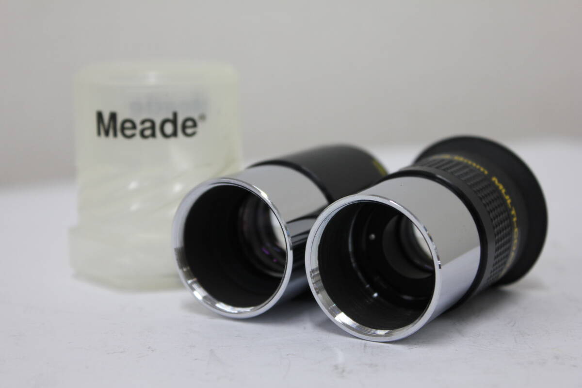 【返品保証】 Meade Super Wide Angle 13.8mm + 18mm Multi-Coated アイピース 2本セット e3200