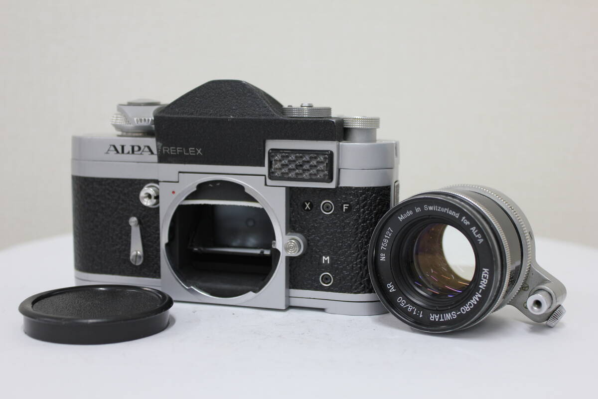【返品保証】 アルパ Alpa Mod 6c Reflex + Kern-Macro-Switar 50mm F1.8 AR ボディ レンズセット e3213