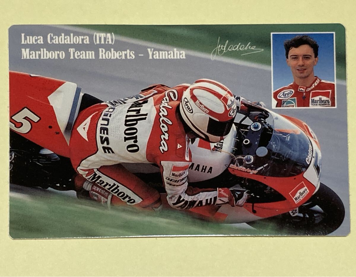 ルカカダローラ　 YZR500 ヤマハ　チームロバーツステッカー　Yamaha 