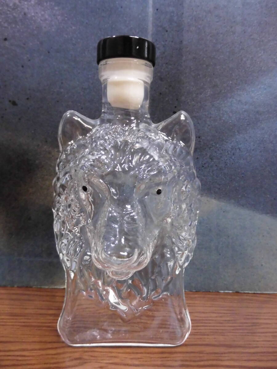 ウルフボトル　☆　デカンター　☆　３５０ml　☆　ガラス製　☆　未使用品　☆　
