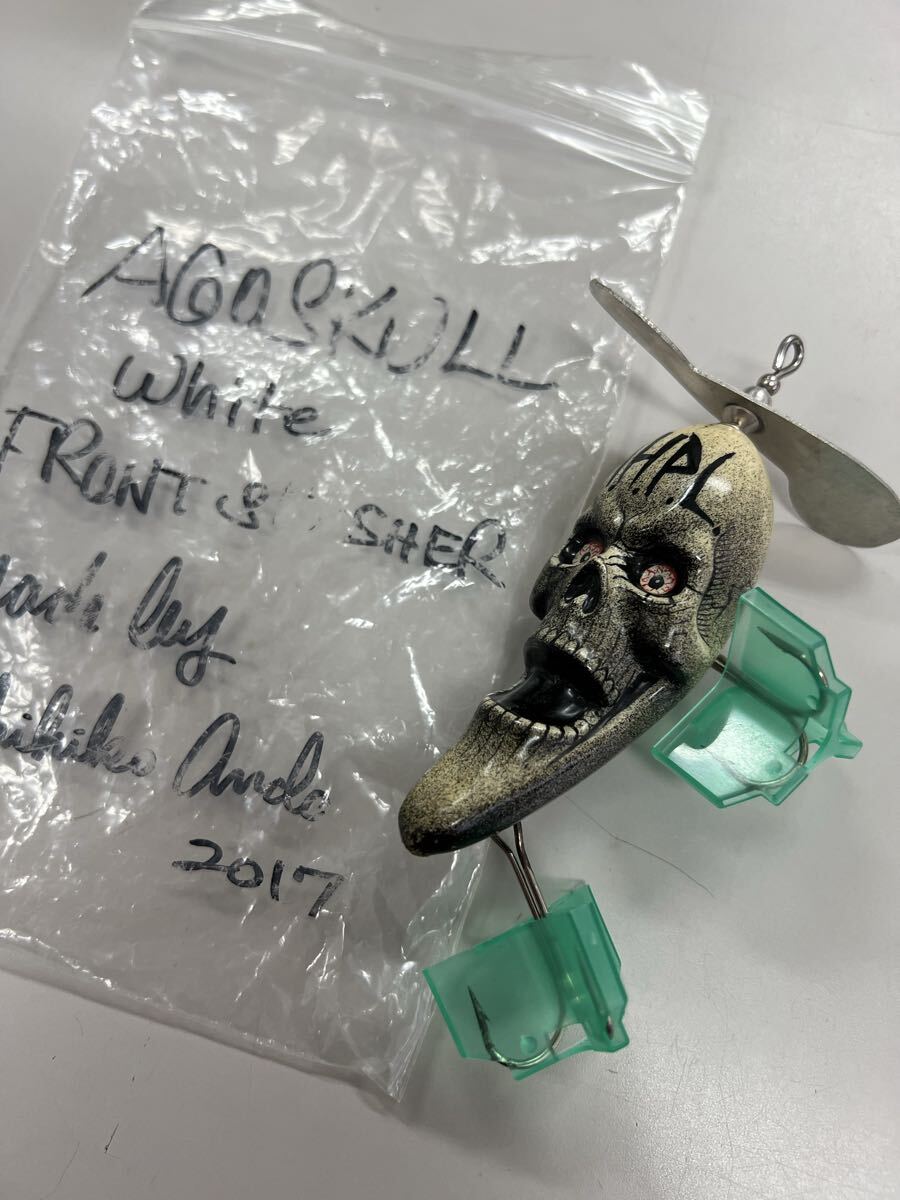 未使用　アンドウ　アゴスカル　ホワイト　シリースタイル AHPL a.h.p.l 検FROG FXXX ゼログラビティ トップブリッジ 道楽 ローカル