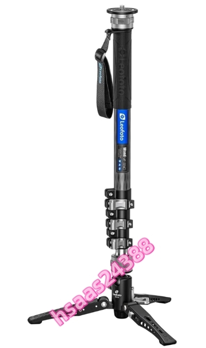Leofoto　レオフォト MF-324C+VD-04 フットペダル式カーボン　一脚のみ 