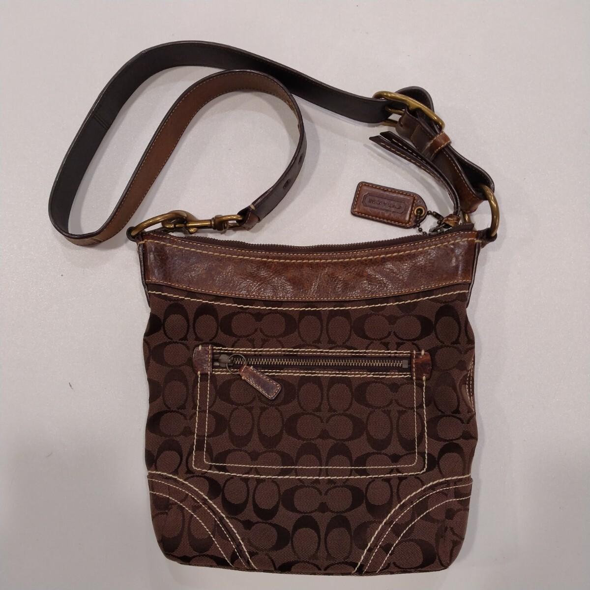 M310020　COACH　コーチ　シグネチャー　1040３　ショルダーバッグ 