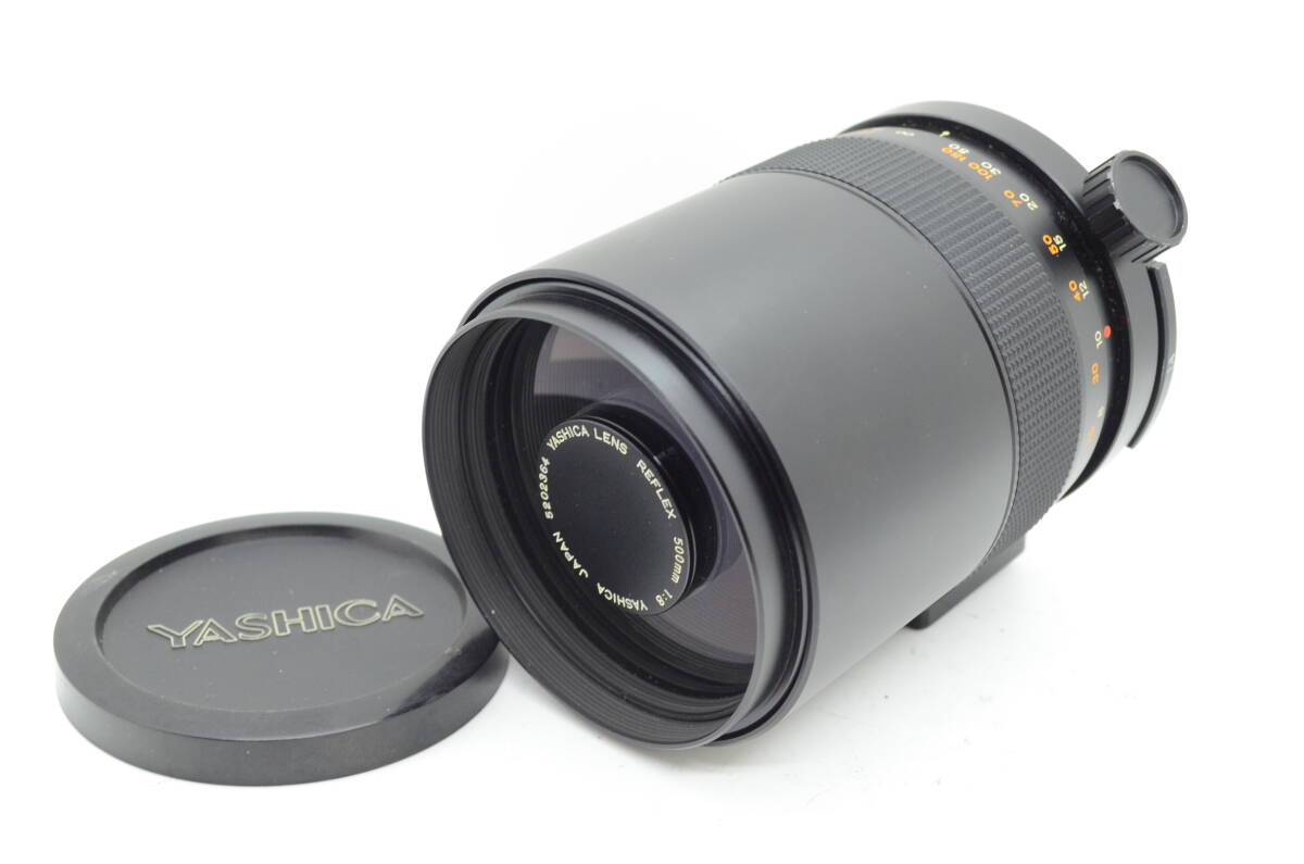 ★☆YASHICA LENS REFLEX 500mm F8 Y/Cマウント ヤシカ コンタックス MF一眼レフ用 ミラーレンズ 交換レンズ☆★