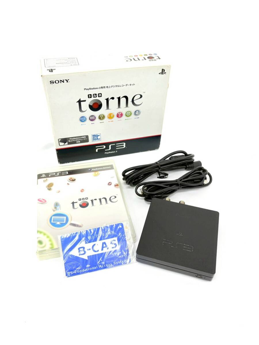 D7890*　SONY　ソニー　PlayStation3専用地上デジタルレコーダーキット　torne　トルネ　CECH-ZD1J　B-CASカード・箱付き