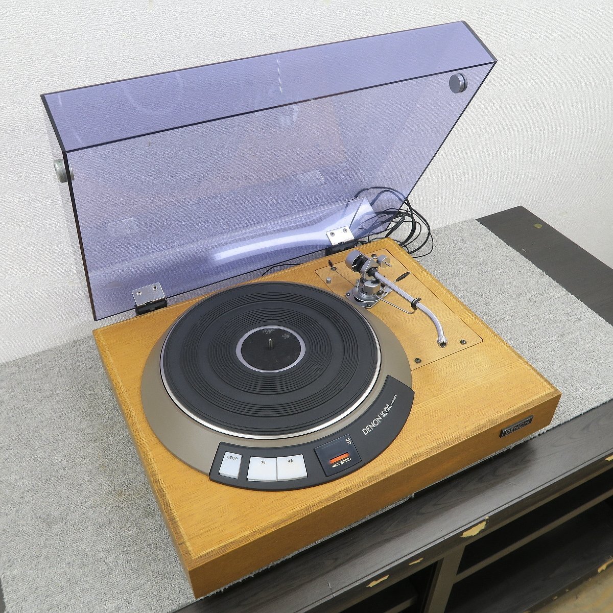 【Bランク】DENON DP-3000 ターンテーブル＋SME3009アーム デノン @57682