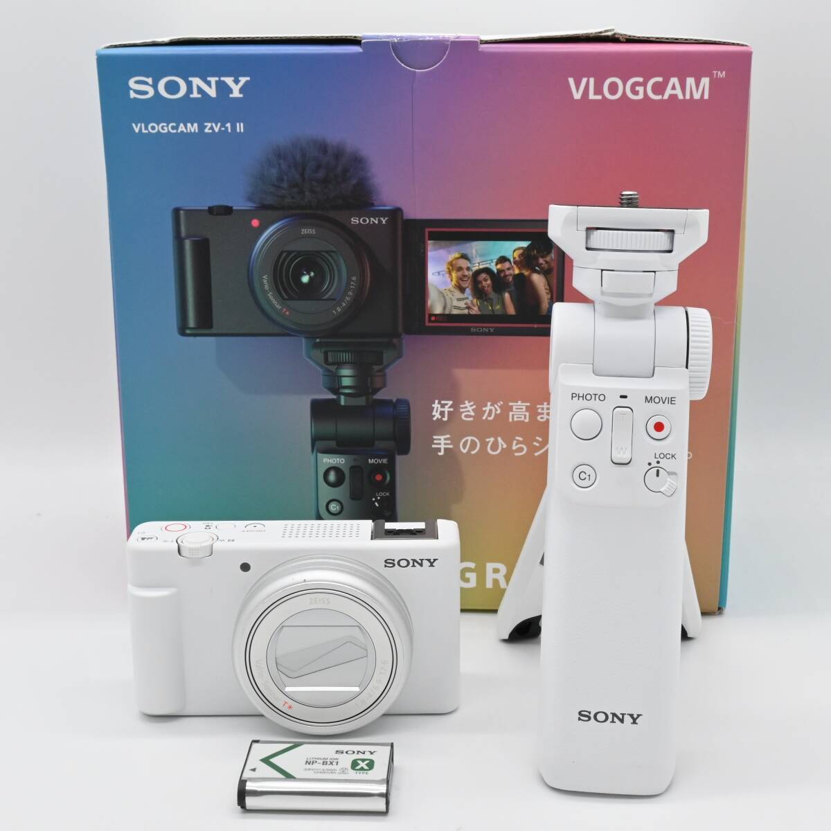 SONY ZV-1II シューティンググリップキット ZV-1M2G ホワイト