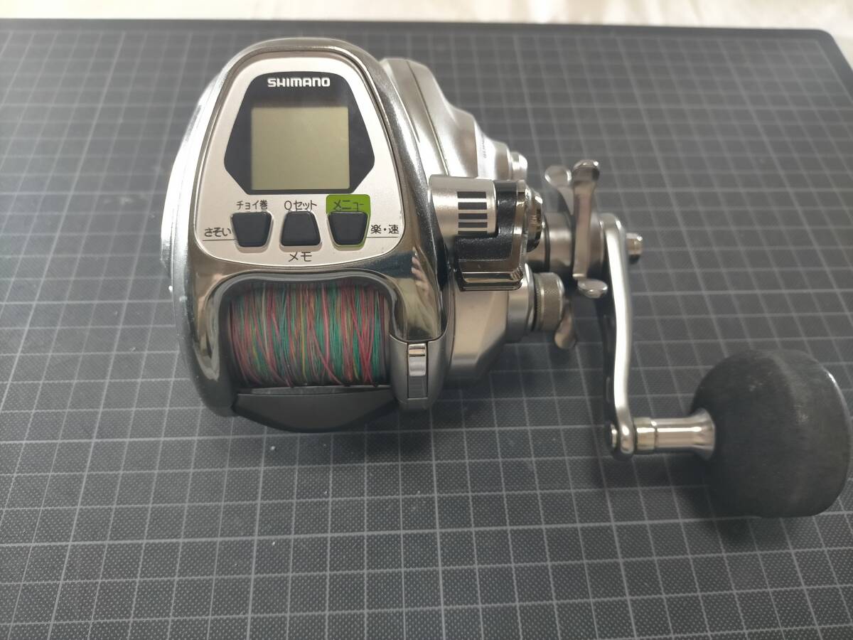 拂 【使用距離少】シマノ 12 フォースマスター2000MK 電動リール 日本製 ジギング 検 プレイズ 電動丸 02906 UKP