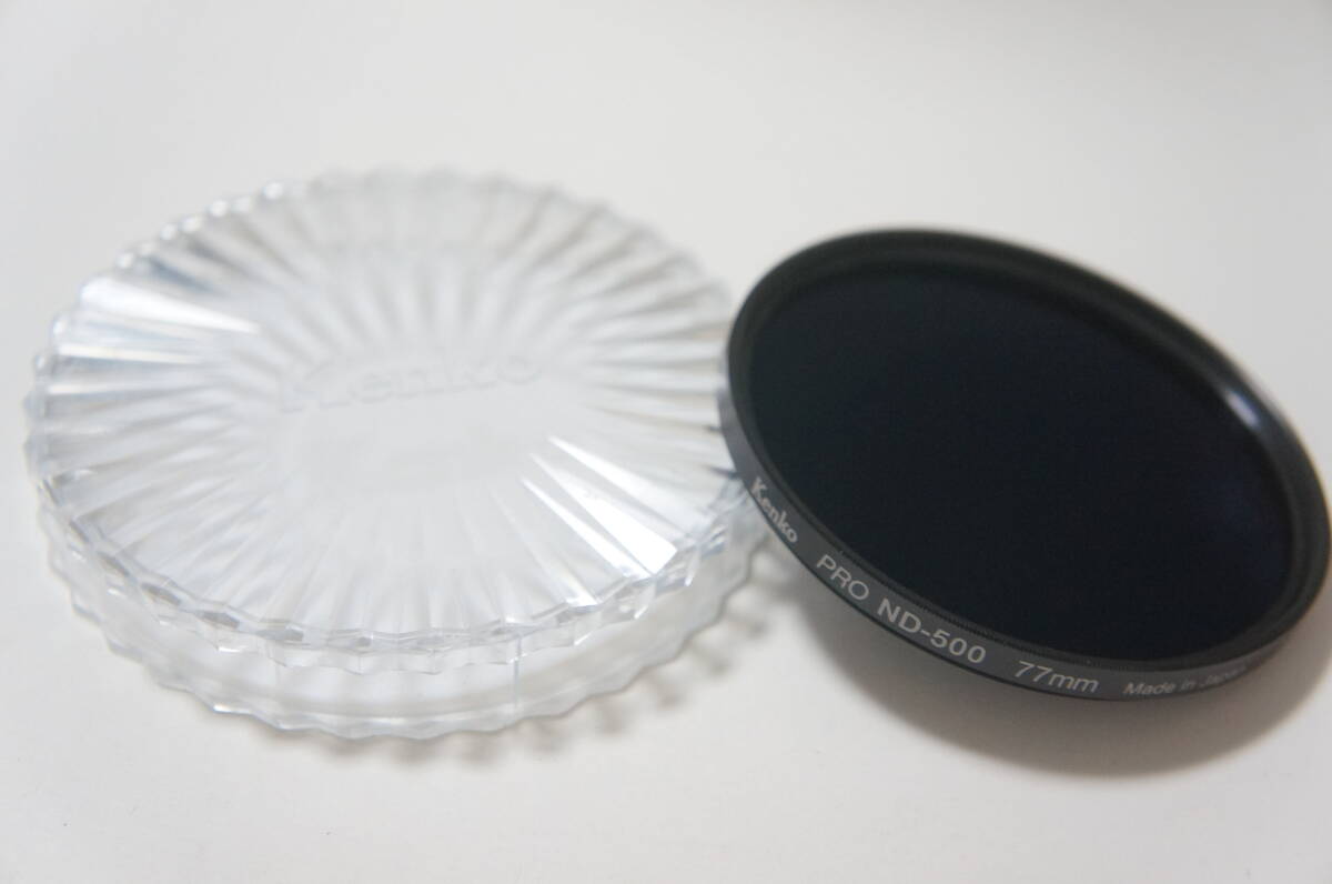 ★美品★[77mm] Kenko PRO ND-500 減光フィルター プラケース付