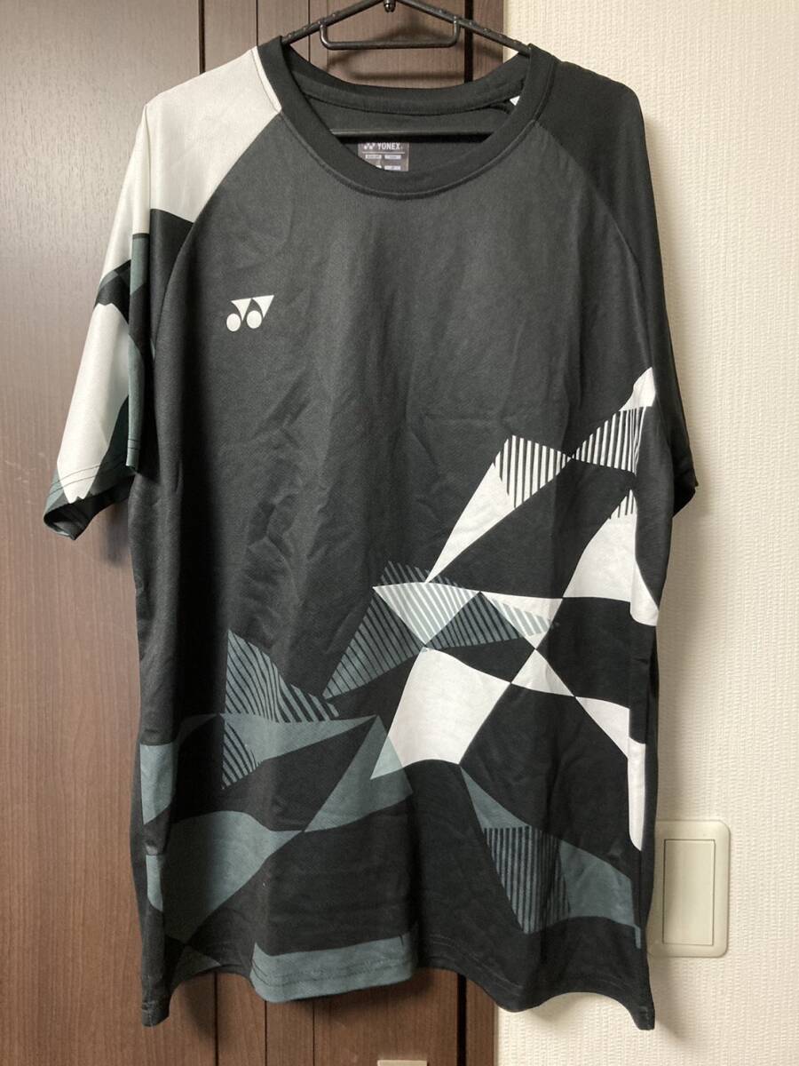 YONEX　ヨネックス　バドミントン　テニス　ウエア　ブラック　グラフィック　3XL 海外製