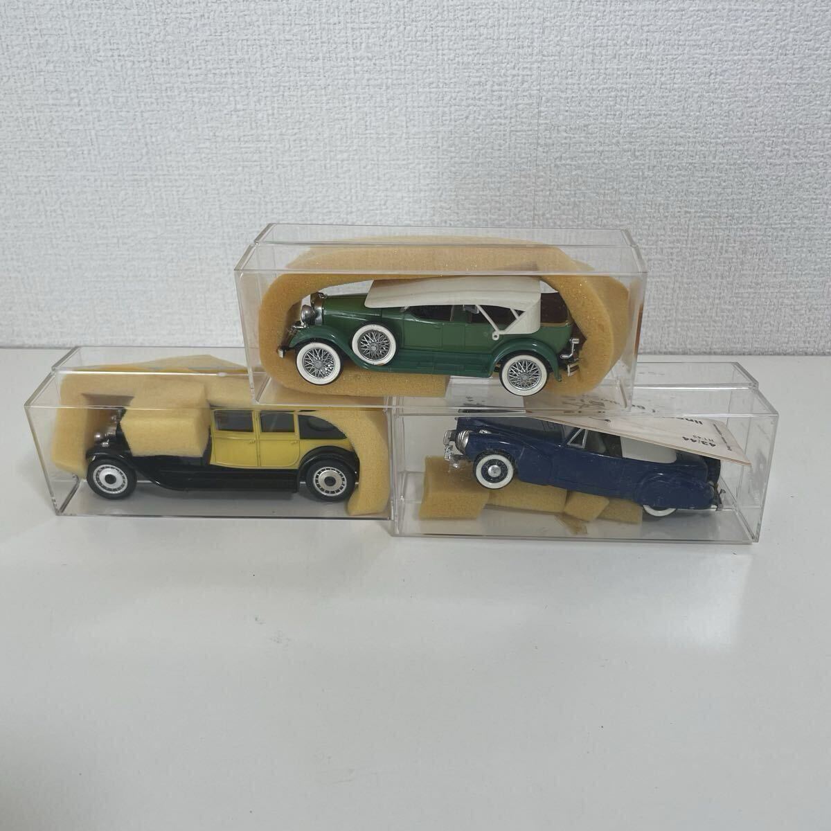 ☆処分前最終値下げ　ミニカーブランド Rio 3台セット　ロイヤルリンカーン　コンチネンタルリンカーン　スポーツフェートン　/510-4-D