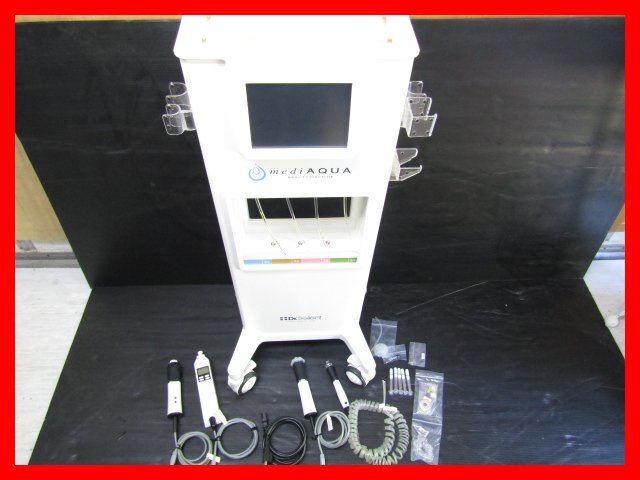 ドクターセレクト メディアアクア 業務用美容機器 スキンケア ウォーターピーリング 炭酸導入 RF ポレーション 中古
