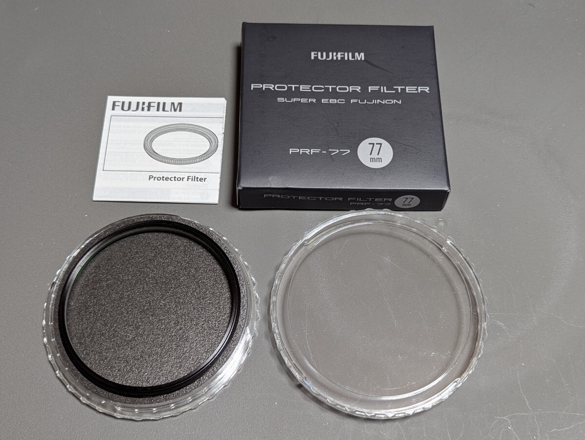 【美品】フジフイルム FUJIFILM プロテクターフィルター PRF-77