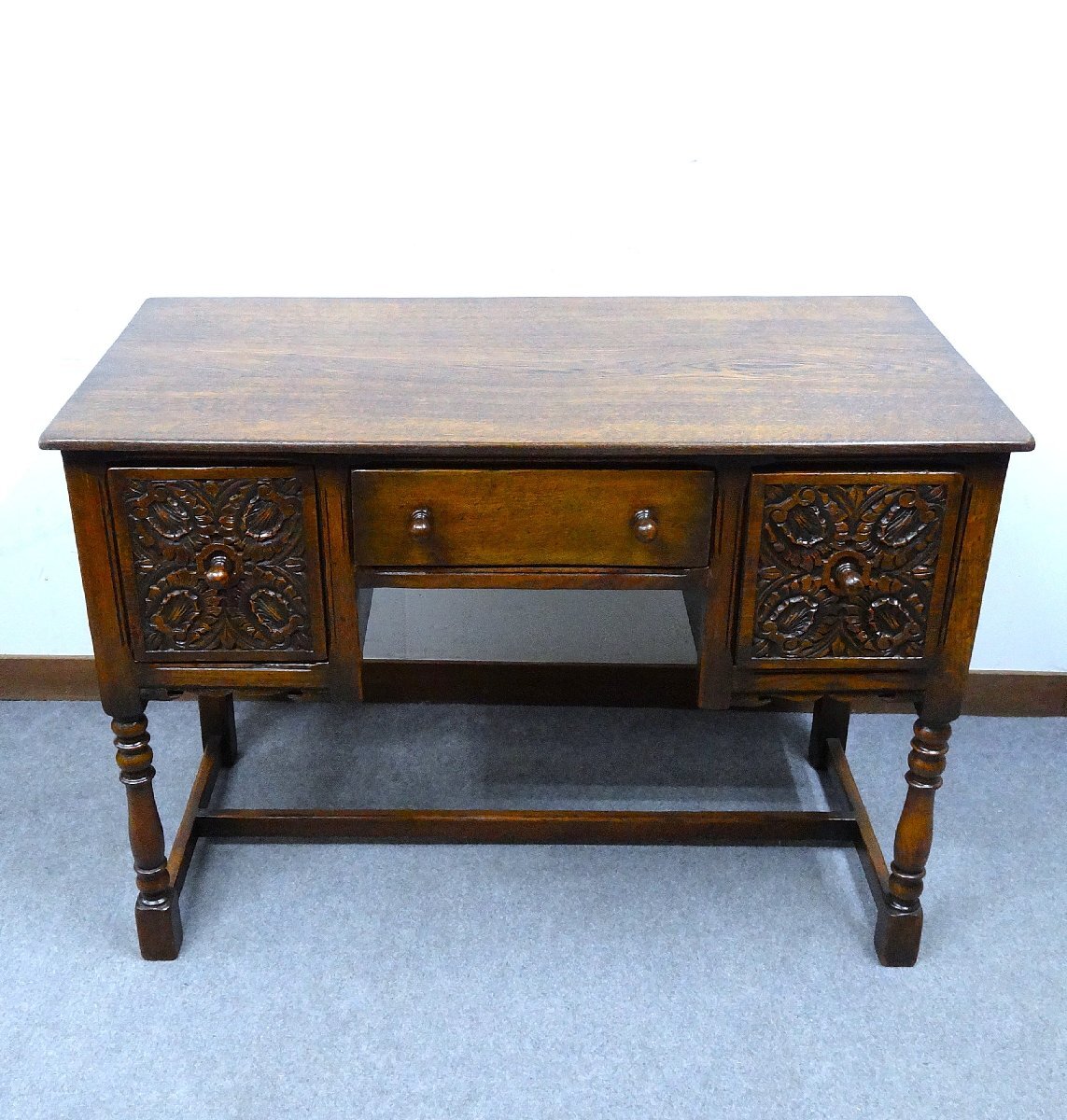 イギリスアンティーク家具 デスク ライティングデスク 書斎デスク 文机 英国製