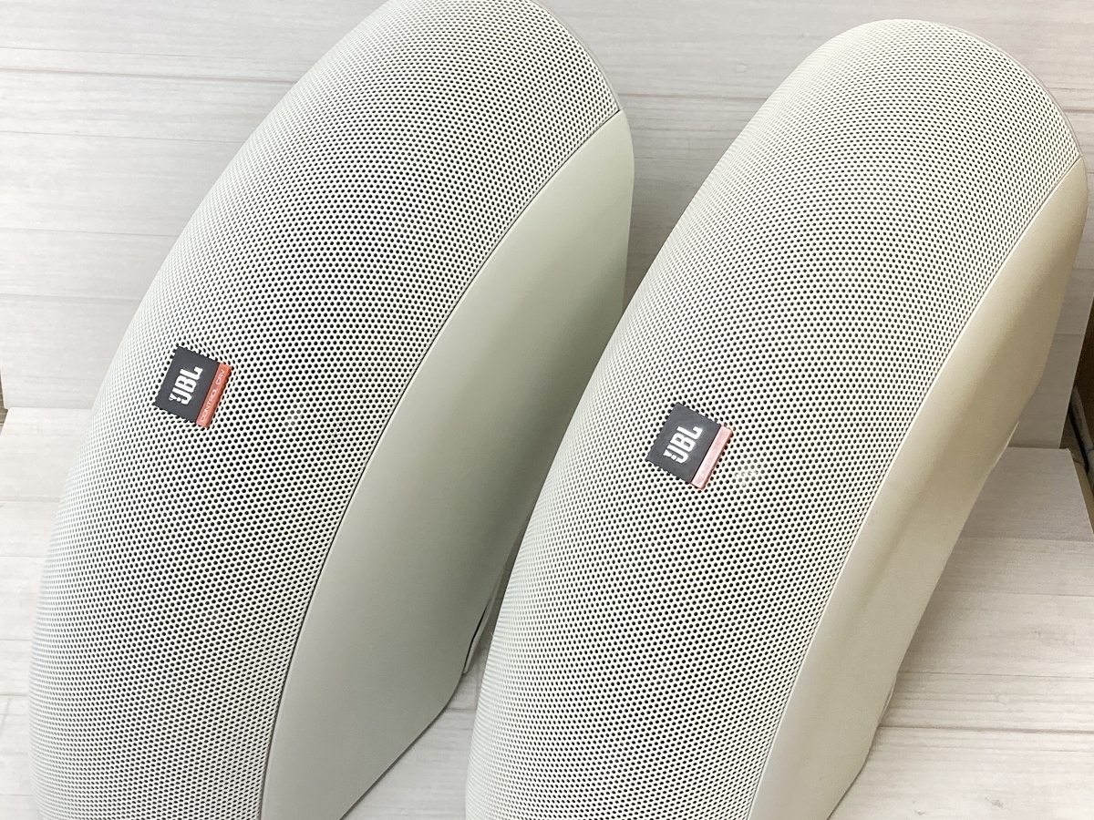 JBL 設備用スピーカー CONTROL CRV-WH ※音出し確認済み 2台セット JB-①