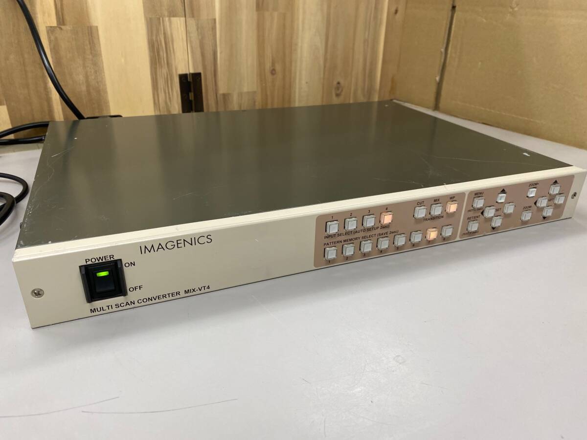 IMAGENICS MULTISCAN CONVERTER MIX-VT4 1台　入電確認のみ