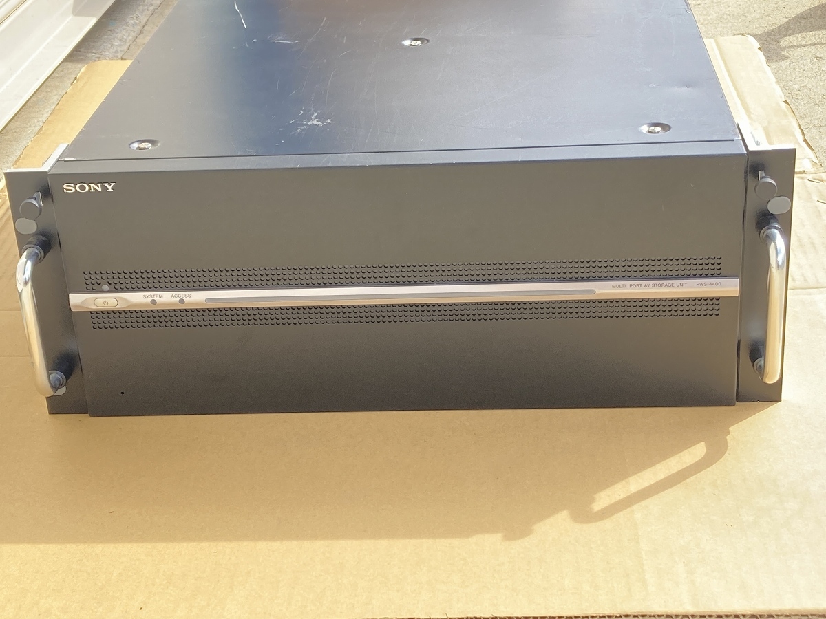 SONY マルチポートAVストレージユニット PWS-4400 ※通電確認 ①