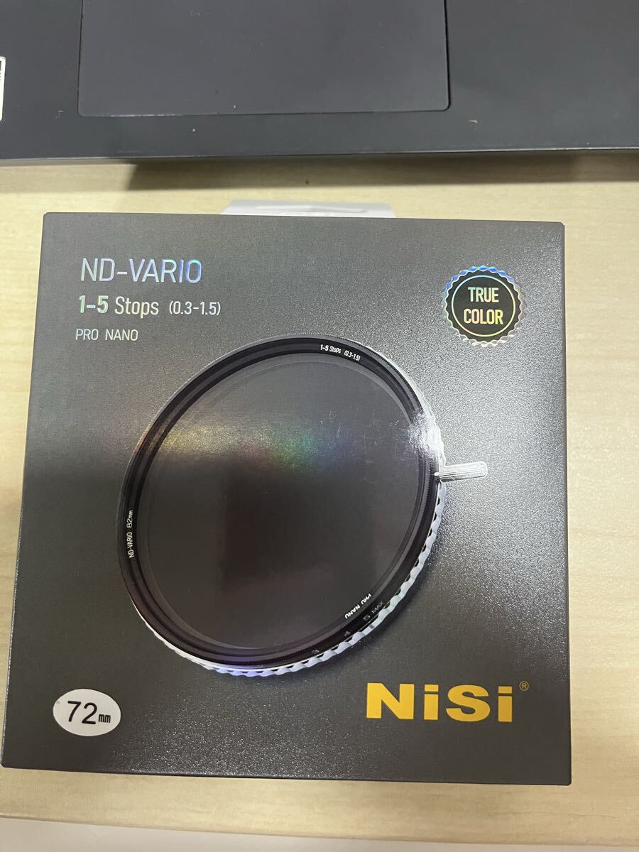 並行輸入品】NiSi TRUE COLOR ND-VARIO 1-5 stops (72mm) 可変NDフィルターバリアブルNDフィルター