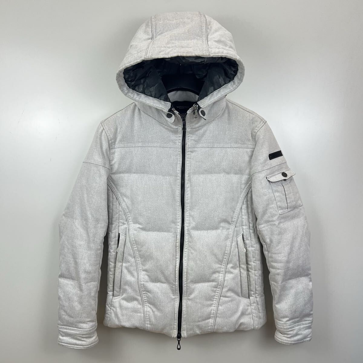 NICOLE CLUB FOR MEN denim down jacket 46 M 7564-3704 ニコルクラブフォーメン アラカルトデニムダウンジャケット y2kスタイル お兄系