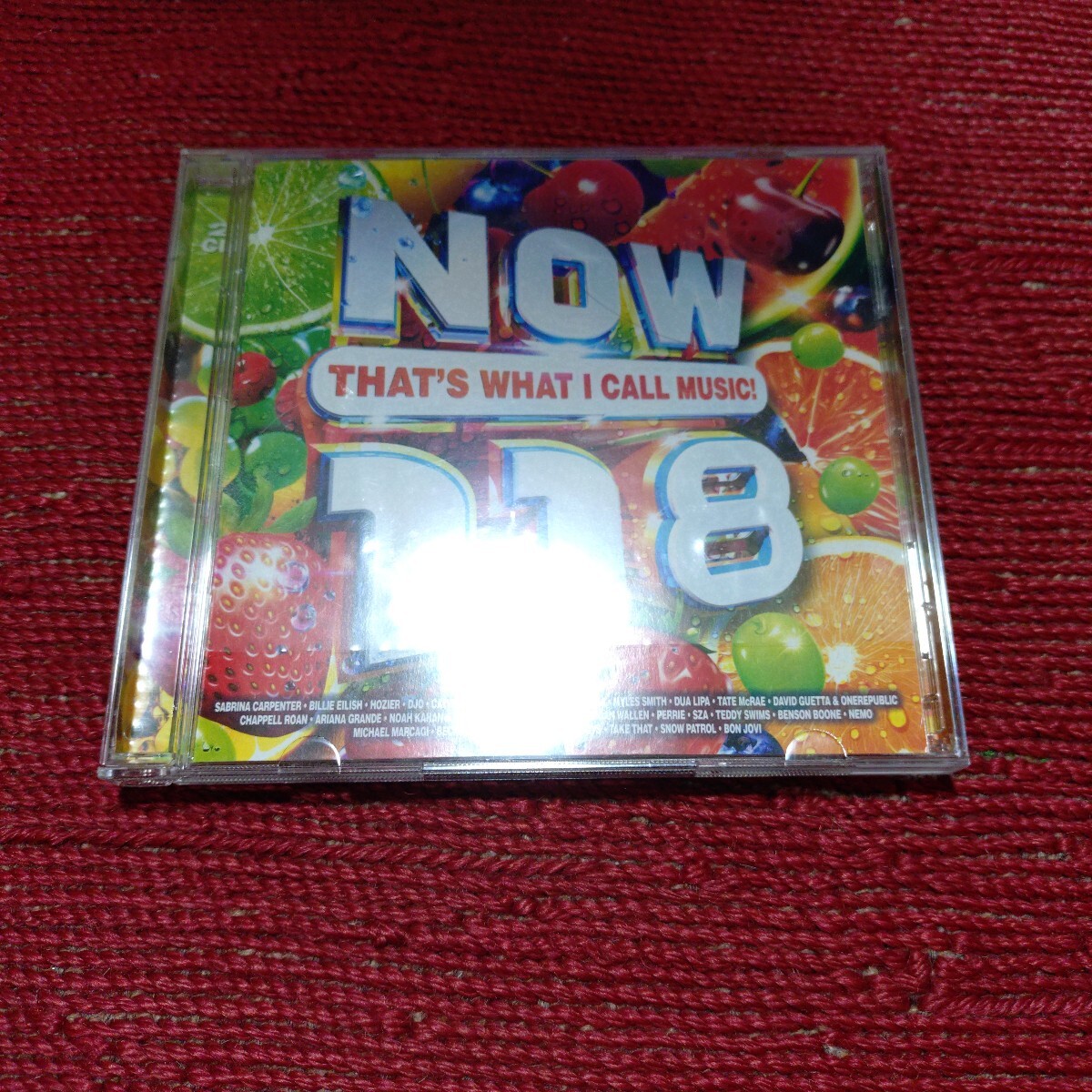 NOW　118☆SABRINA　CARPENTER★Chappel Roan★Billie　Eirish★輸入盤アルバム