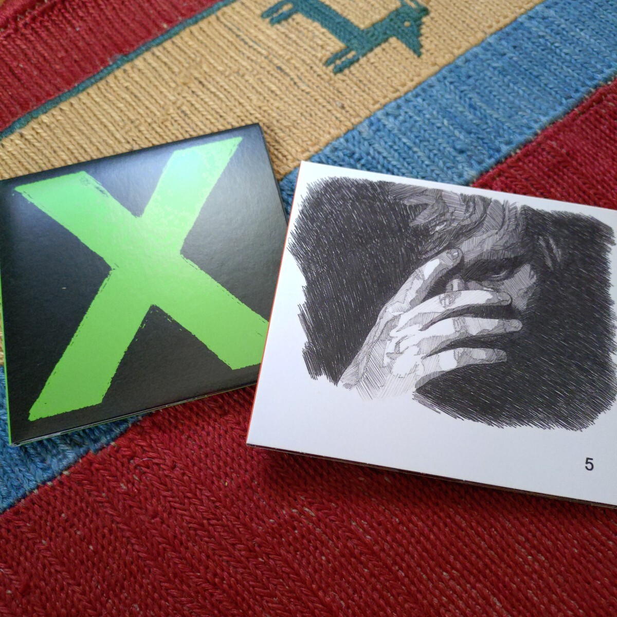 ED SHEERANエド・シーラン☆X(20th Anniversary Edition) ＆ No.5 Collaborations Project☆輸入盤アルバム２枚セット