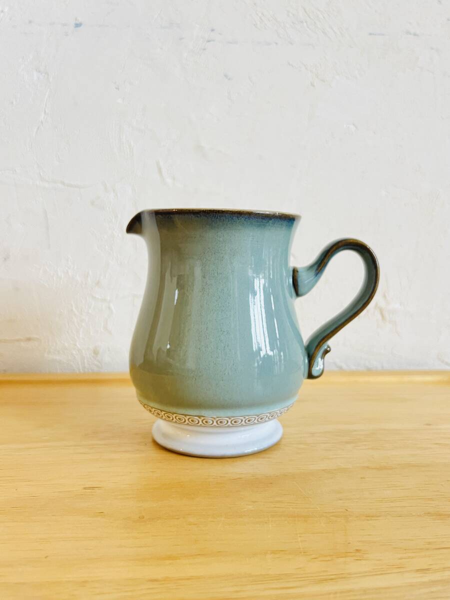 イギリスビンテージ　DENBY 　カスティールブルー　クリーマー・ジャグ　/デンビー/紅茶/111