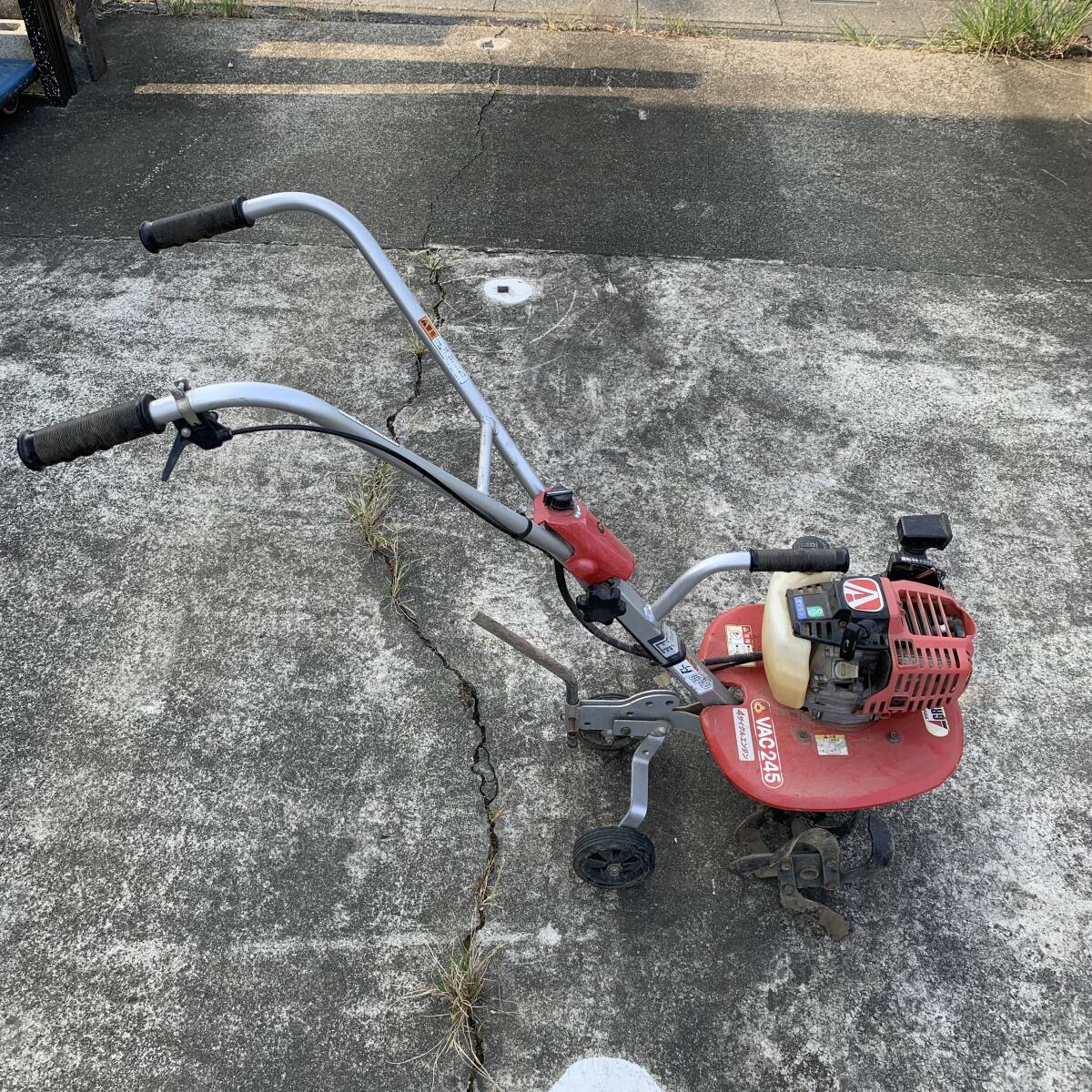 ISEKI　イセキ　アグリップ　VAC245　4サイクル　耕うん機　歩行型 引き取り限定　XZ4054