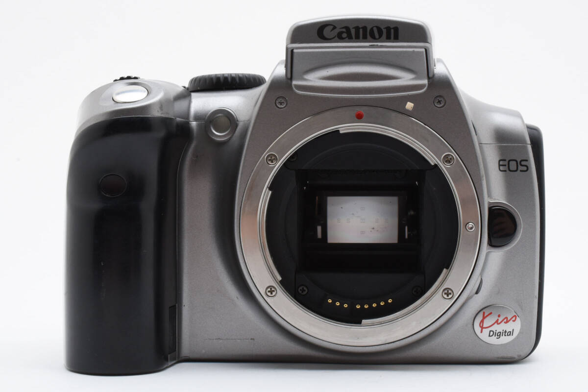 ★【動作確認済み〇】 Canon EOS Kiss Digital 銀 Silver ボディ ★ 2482285_Digital